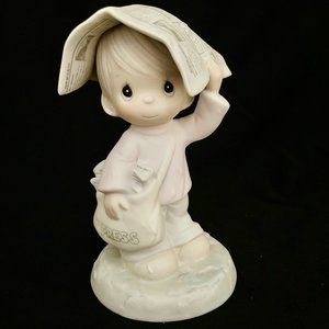 Precious Moments Sending You Showers of Blessings Porcelain Figurine